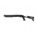 ASG - Fusil à pompe Franchi SAS 12 flex stock - Spring -Noir (1 joules)