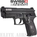 Swiss Arms - Type P226 SA Navy Pistol . 40 Railed - GBB - Gaz - Noir (1 joules)