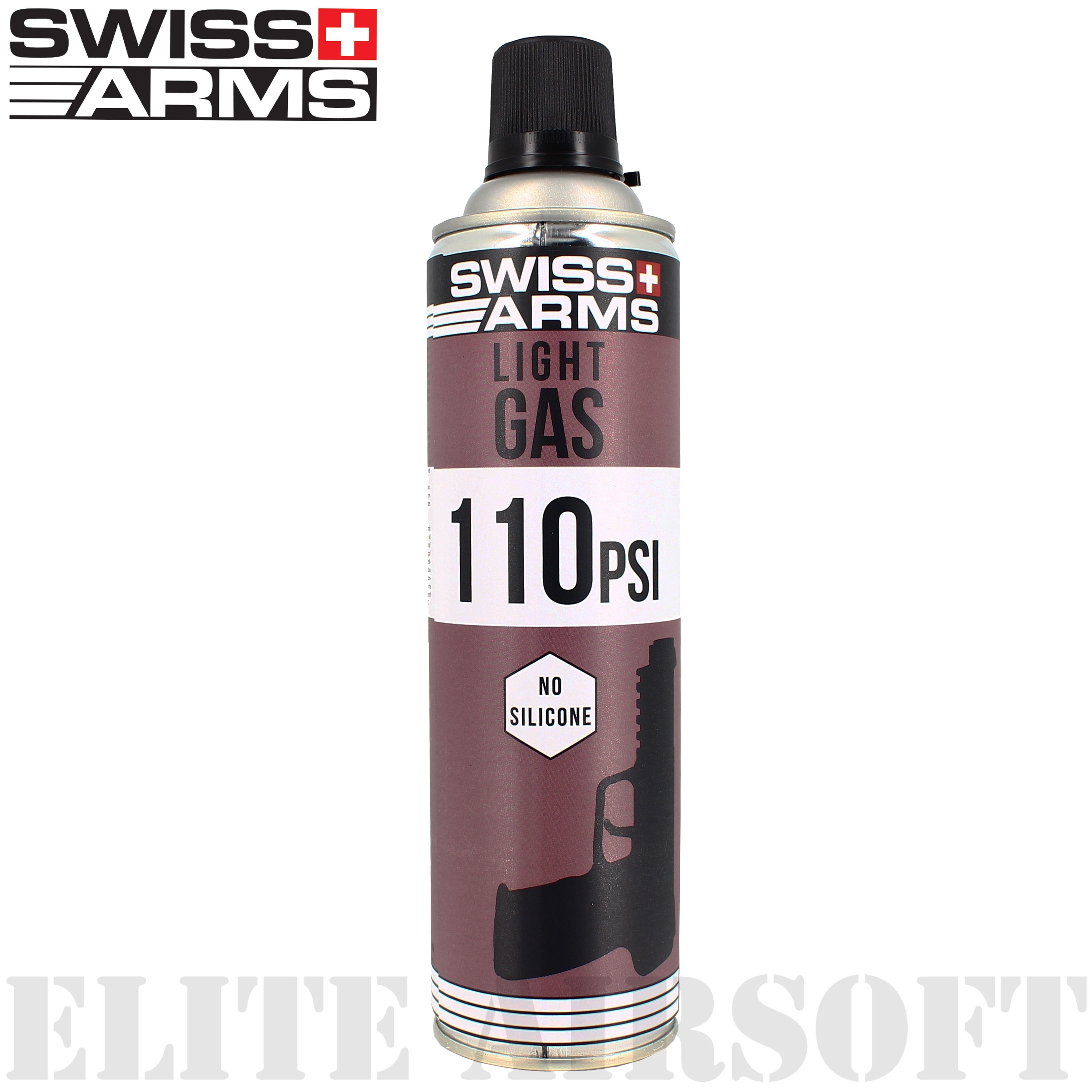 Swiss Arms - Bouteille de gaz "5-7 Light" - 110 PSI - 600ml - Sec 