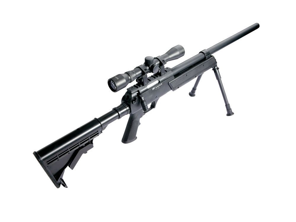 ASG - Fusil de Sniper Urban Sniper - Spring - Noir (1.8 joules) - Elite  Airsoft