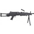 Cybergun - mitrailleuse FN M249 AEG Fibre de Nylon - Noir (1.1 joules)