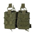 Kombat Tactical - Poche double chargeur DELTA FAST - Chargeur 5.56mm - MOLLE