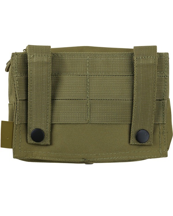 Kombat Tactical - Poche WAIST BAG pour gilet tactique - Fixation Scratch -  Elite Airsoft