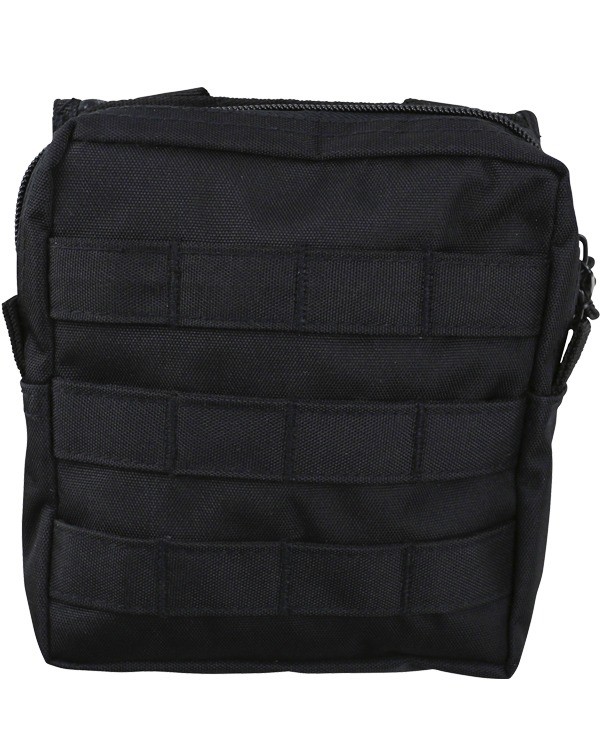 Kombat Tactical - Poche utilitaire Moyenne - MOLLE - Noir - Elite Airsoft