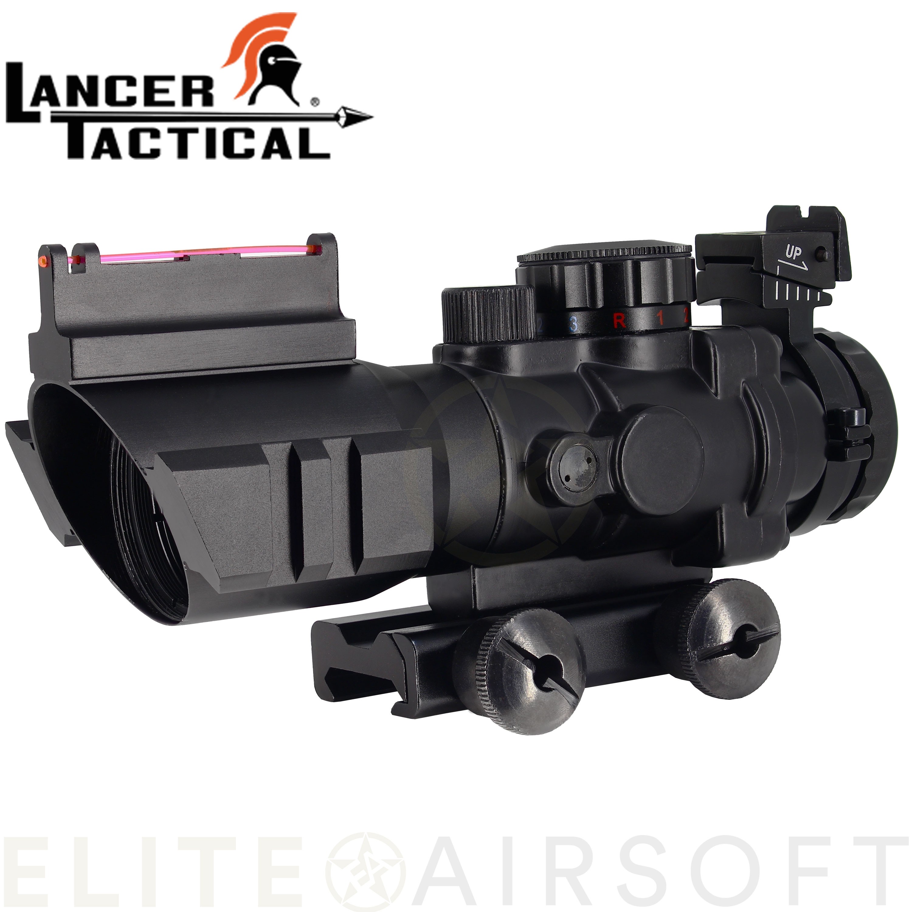 Lancer tactical - ACOG 4X32 - Noir