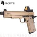 SECUTOR - Pistolet RUDIS magna VII GBB - CO2 - TAN (1 joules)