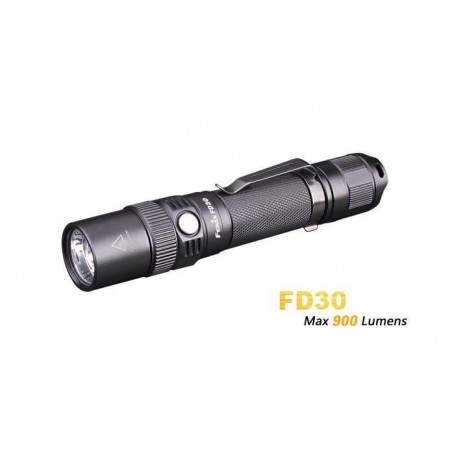 Fenix - Lampe tactique LED - FD30 - 900 lumens - Noire