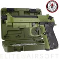G&G - Pistolet GPM92 - GBB - Gaz - Hunter green (1 Joules)