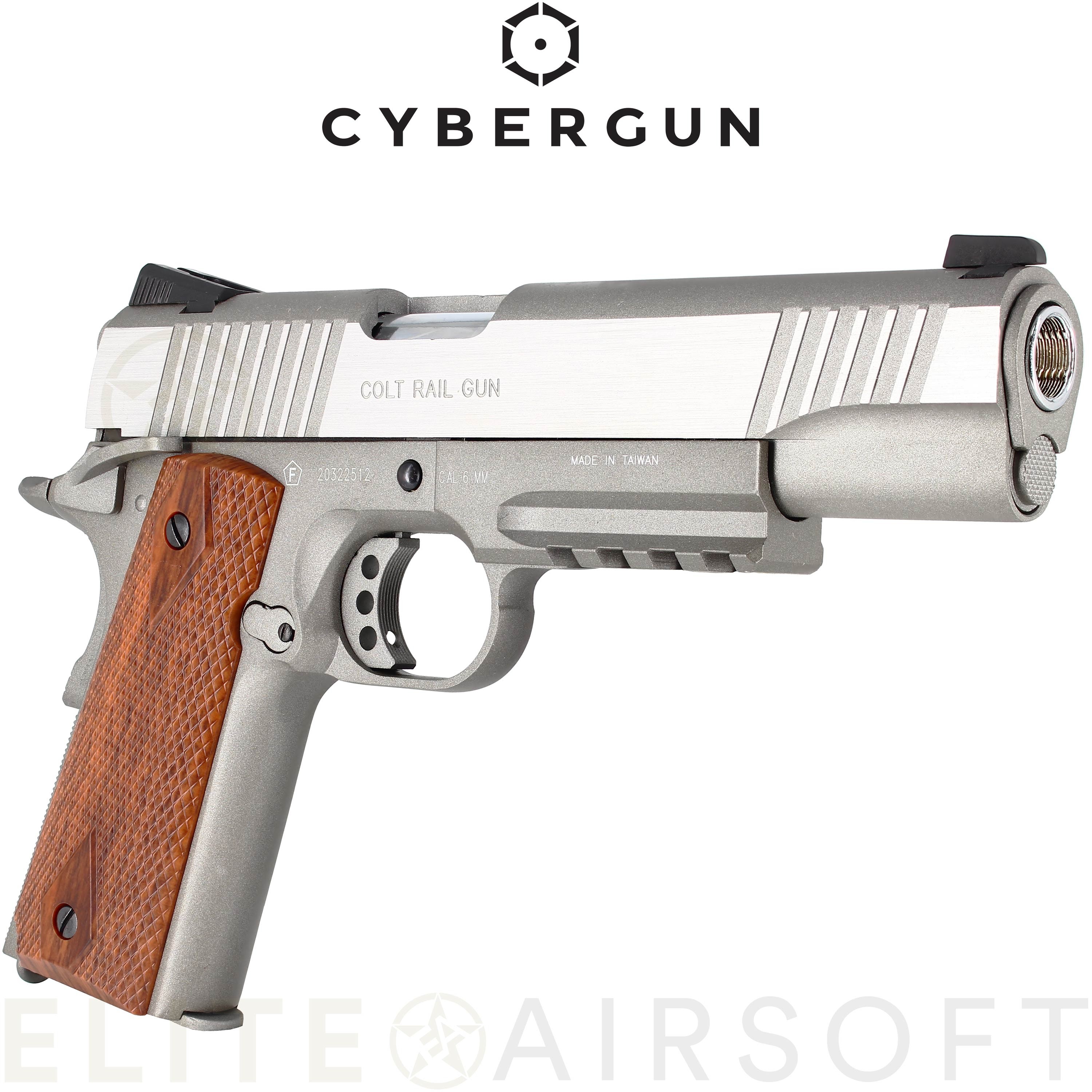 Colt 1911 Co2 Bi-ton (Win Gun) - Réplique Airsoft Puissante et Précise