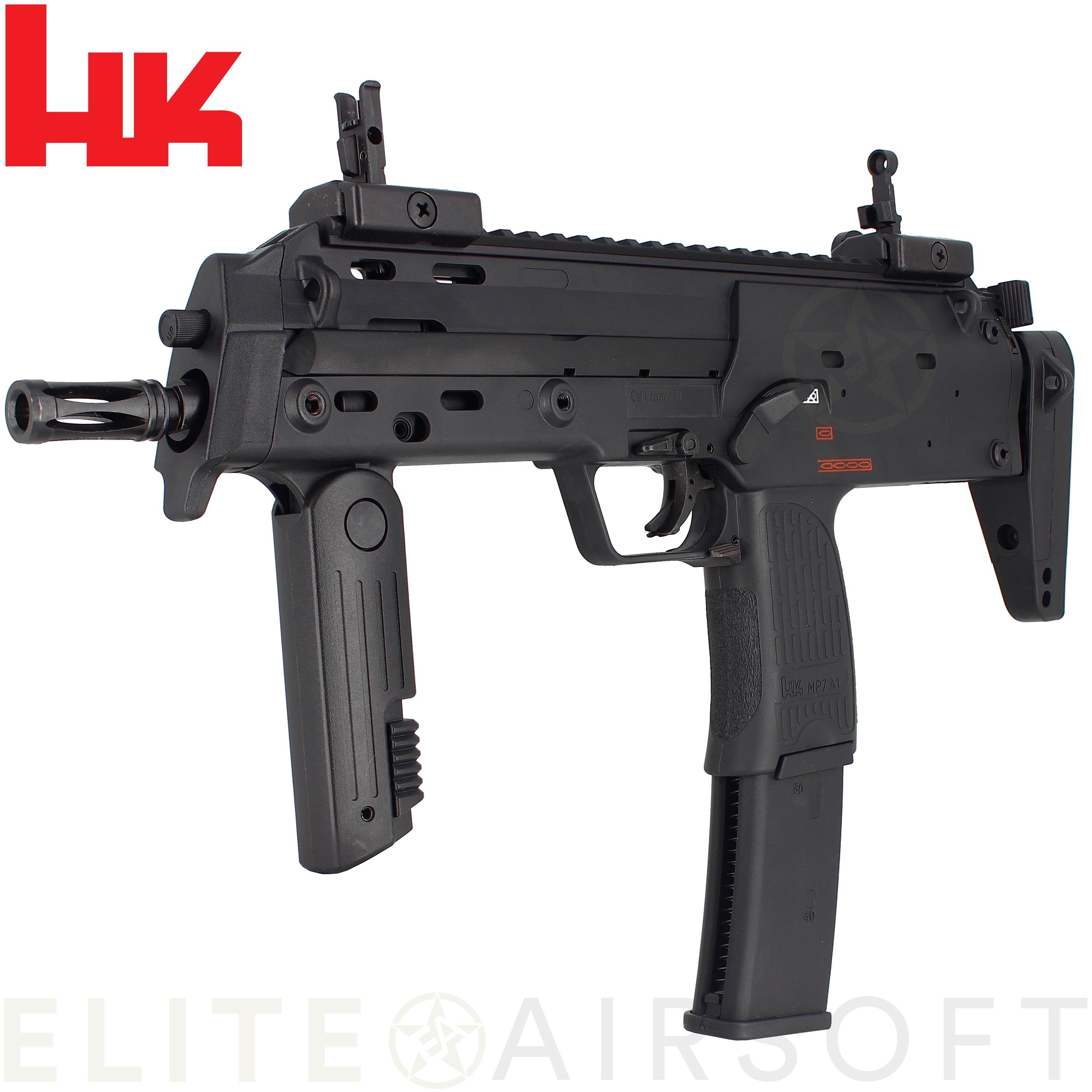 Swiss Arms - Poignée tactique rabattable - Noire - Elite Airsoft