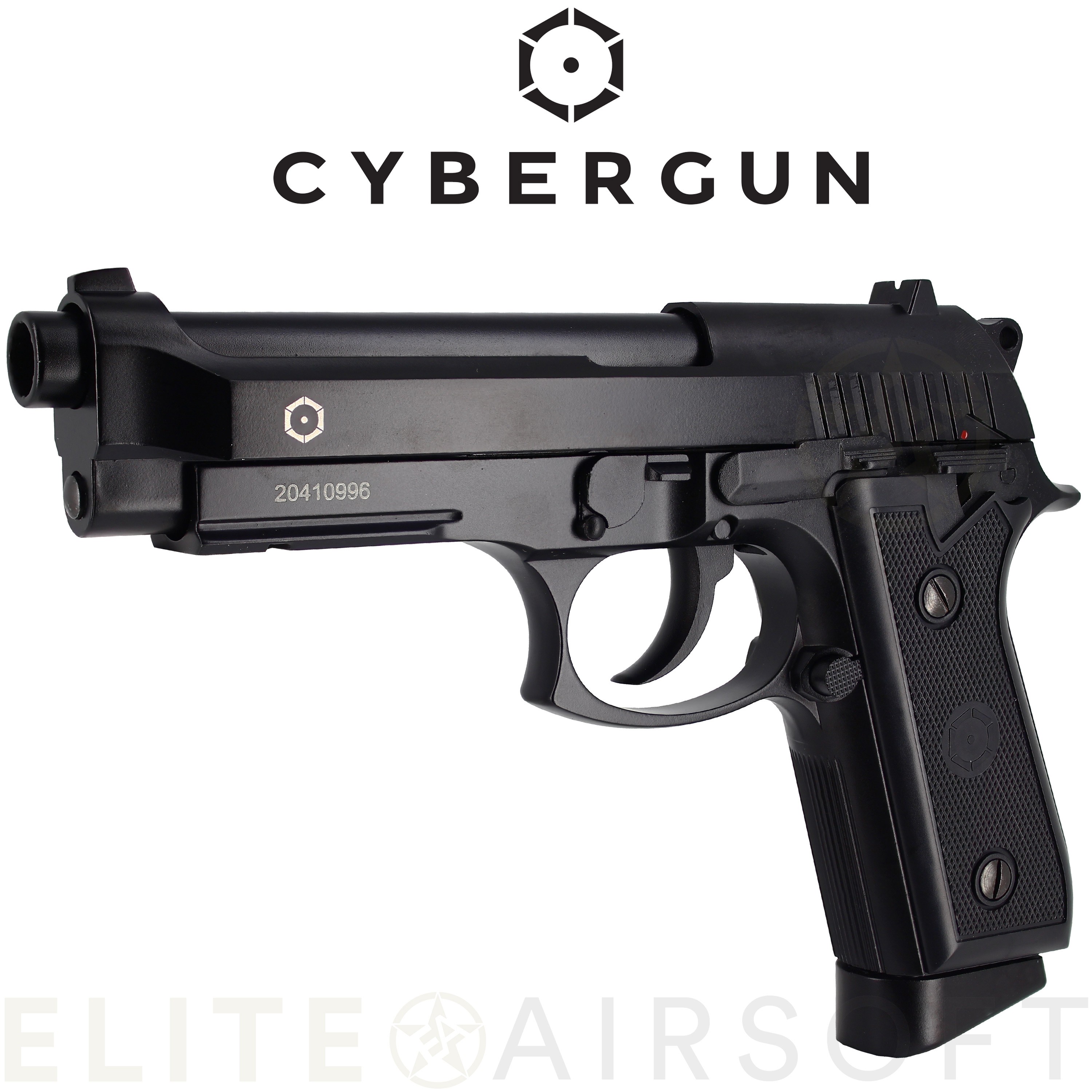 Cybergun -  PT99 Full Auto - GBB - CO2 - Semi & Auto - Noir (1 joules)