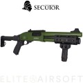 Secutor - Fusil à pompe VELITES FERRUM S-III - Spring - Vert OD (0.9 Joules)