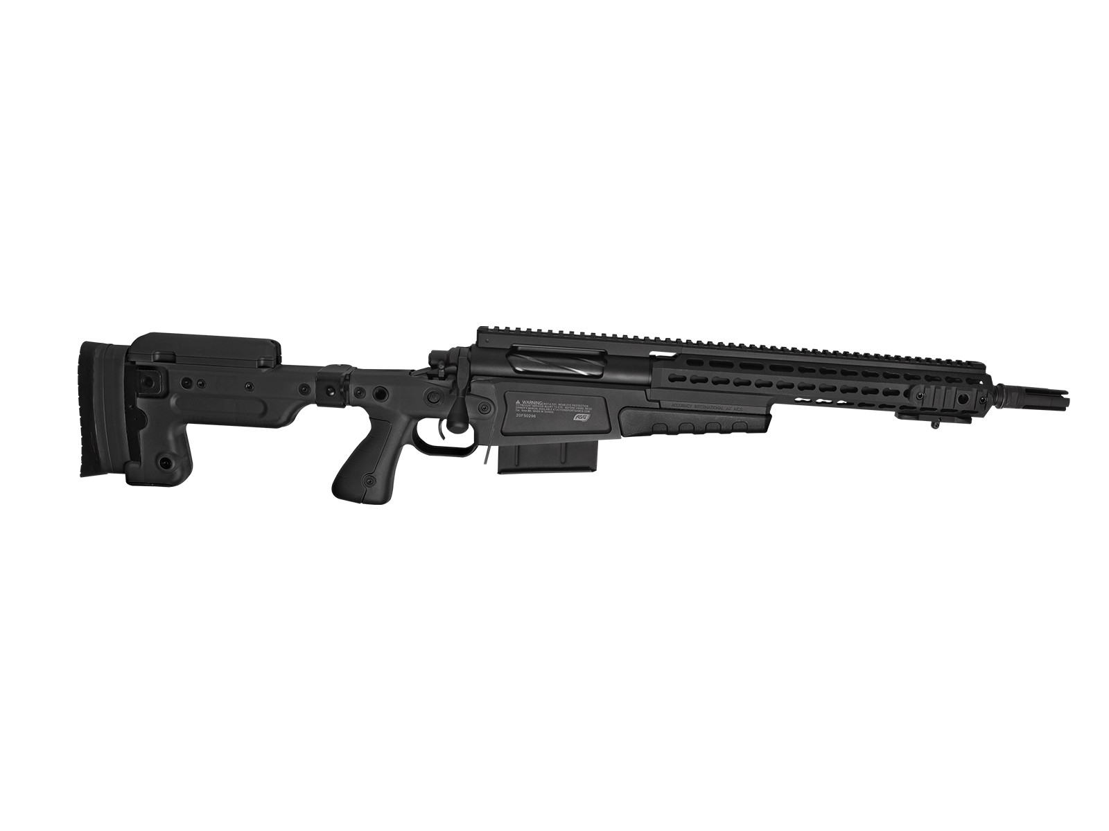 ASG - Fusil de Sniper AI MK13 Compact - Spring - Noir (2 Joules) - Elite  Airsoft