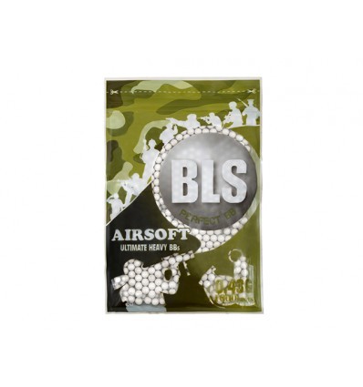 BLS - Billes biodégradables 0.43g - Blanches - sachet de 1000 Billes