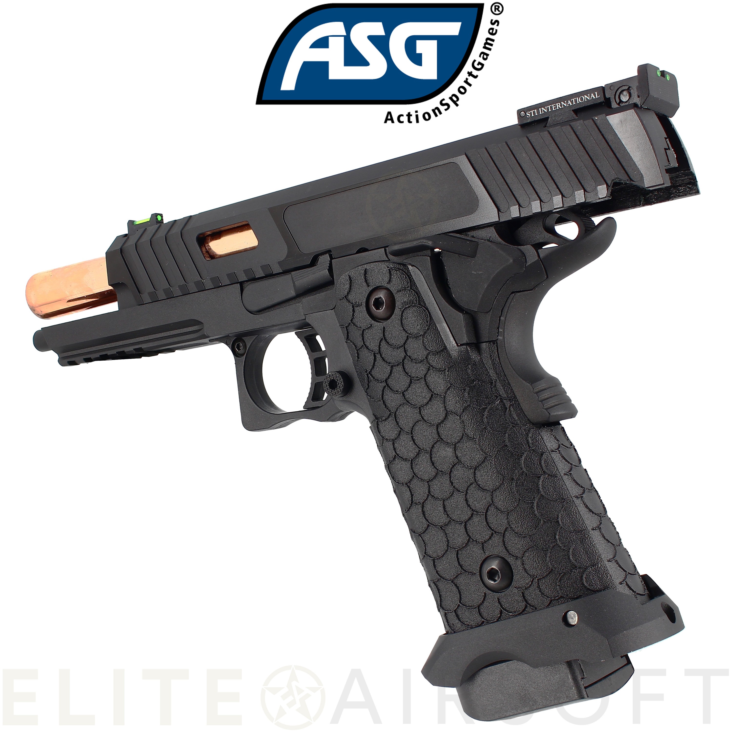 Pistolet Para 2011 visée fibre optique airsoft co2