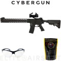 PACK Cybergun - Carabine "Colt" M4 harvest Full metal - AEG - Noir (1 Joule)