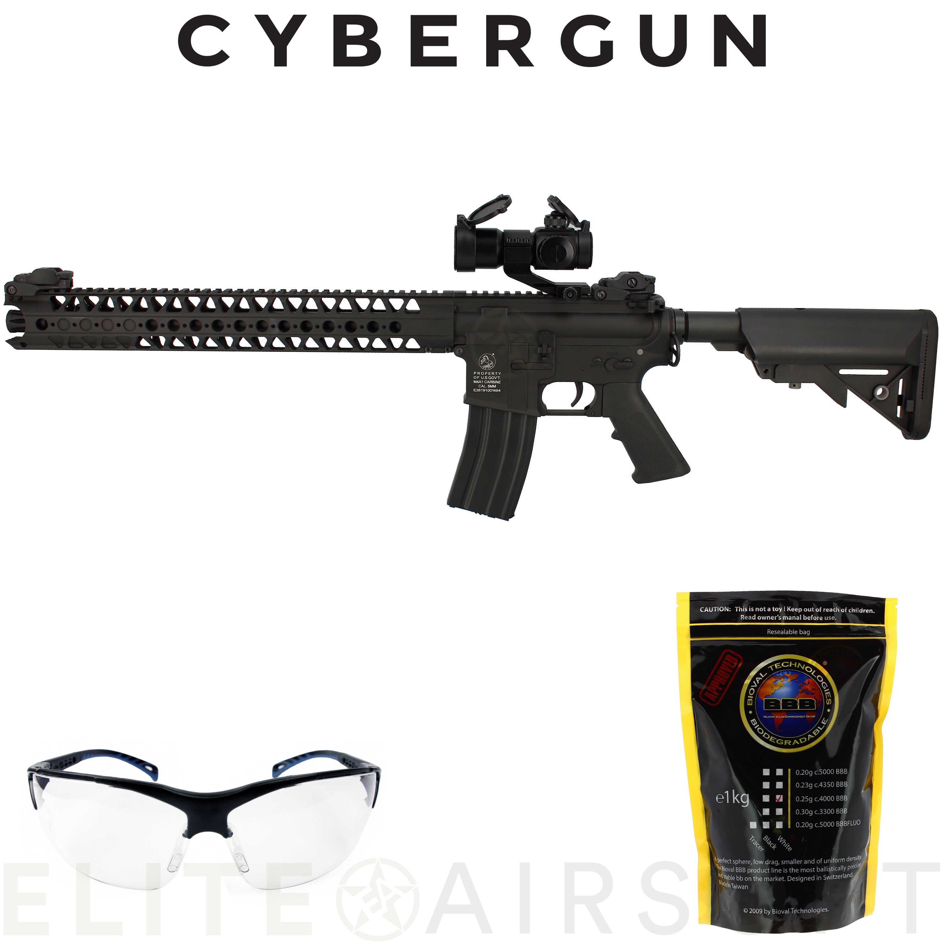 Carabine électrique à billes COLT M4 A1 CQBR airsoft AEG arme a bille