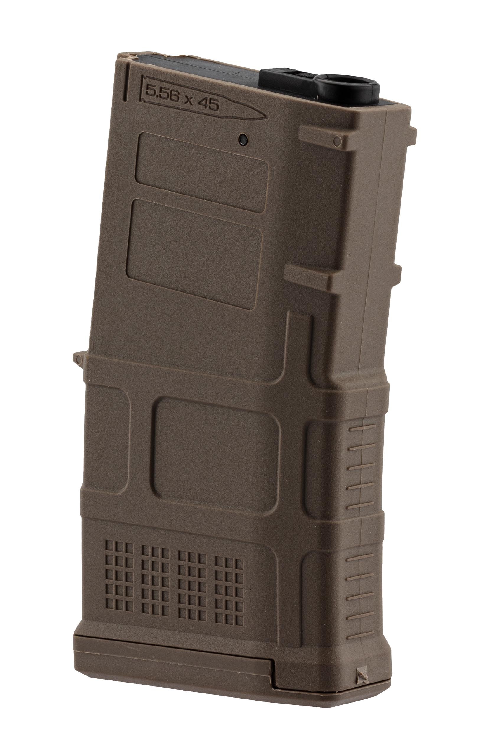 BO manufacture - Chargeur DMAG pour M4/M16 court type Magpul - 20/70 Billes  - TAN - Elite Airsoft