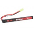 RWA - Batterie li-Po 7.4V 1000mAh - 1 stick - Mini Tamiya - Noire