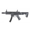 King Arms - Carabine PDW9 SBR Shorty - AEG - Noir  (1.2 Joule)