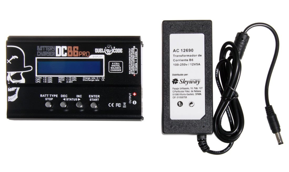 Chargeur RC Double Canal T240 - Compatible LiPo/Li-ion/NiMH/Pb, écran Tactile 3,2", 240W Max, Auto-détection