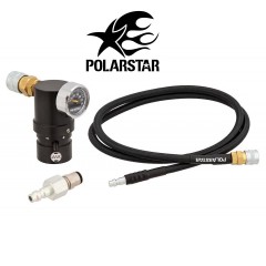 Polarstar - Micro régulateur Gen 2 avec ligne d'air 42" - Noir
