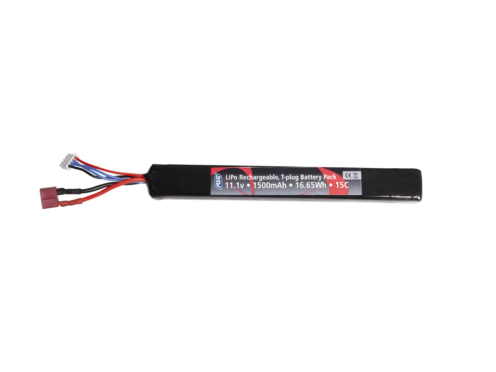 ASG - Auto-Stop Chargeur de batterie LiPo / LiFe - Noir - Elite Airsoft