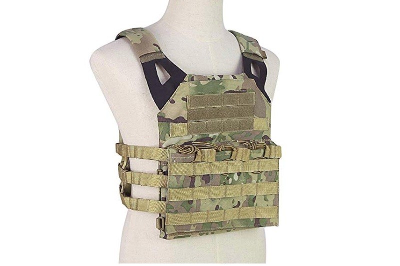 Tactical Ops - Gilet tactique MOLLE tout équipé - Type 6094 - Elite Airsoft