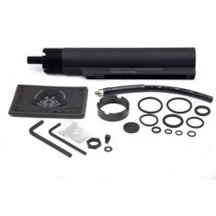 Wolverine - Tube de crosse CO2 (33g) WRAITH pour M4 AEG - Noir