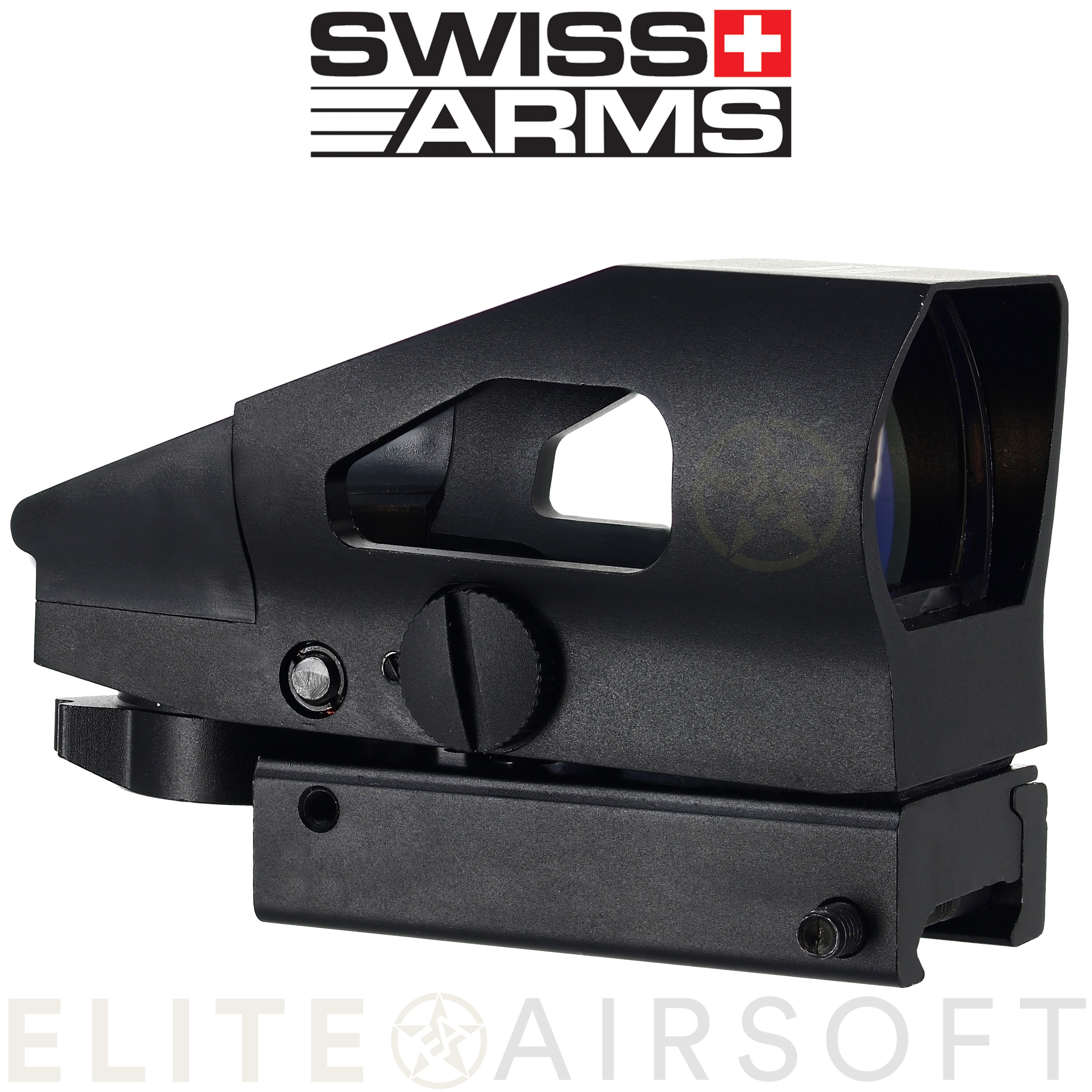 Swiss arms - Viseur point rouge type M3 - Noir - Elite Airsoft