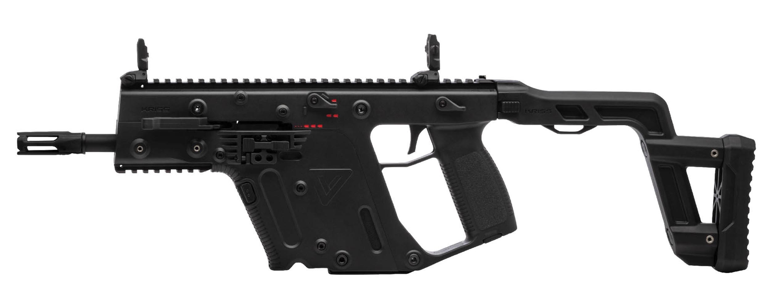 Krytac - Pistolet mitrailleur Kriss Vector SMG AEG + Mallette - Noir (1.14 joules) Krytac - Pistolet mitrailleur Kriss Vector SMG AEG + Mallette - Noir (1.14 joules)