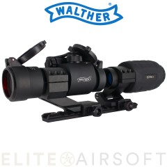 Walther - Combo X3 Walther EPS3 - Viseur point rouge + Magnifier - Noir