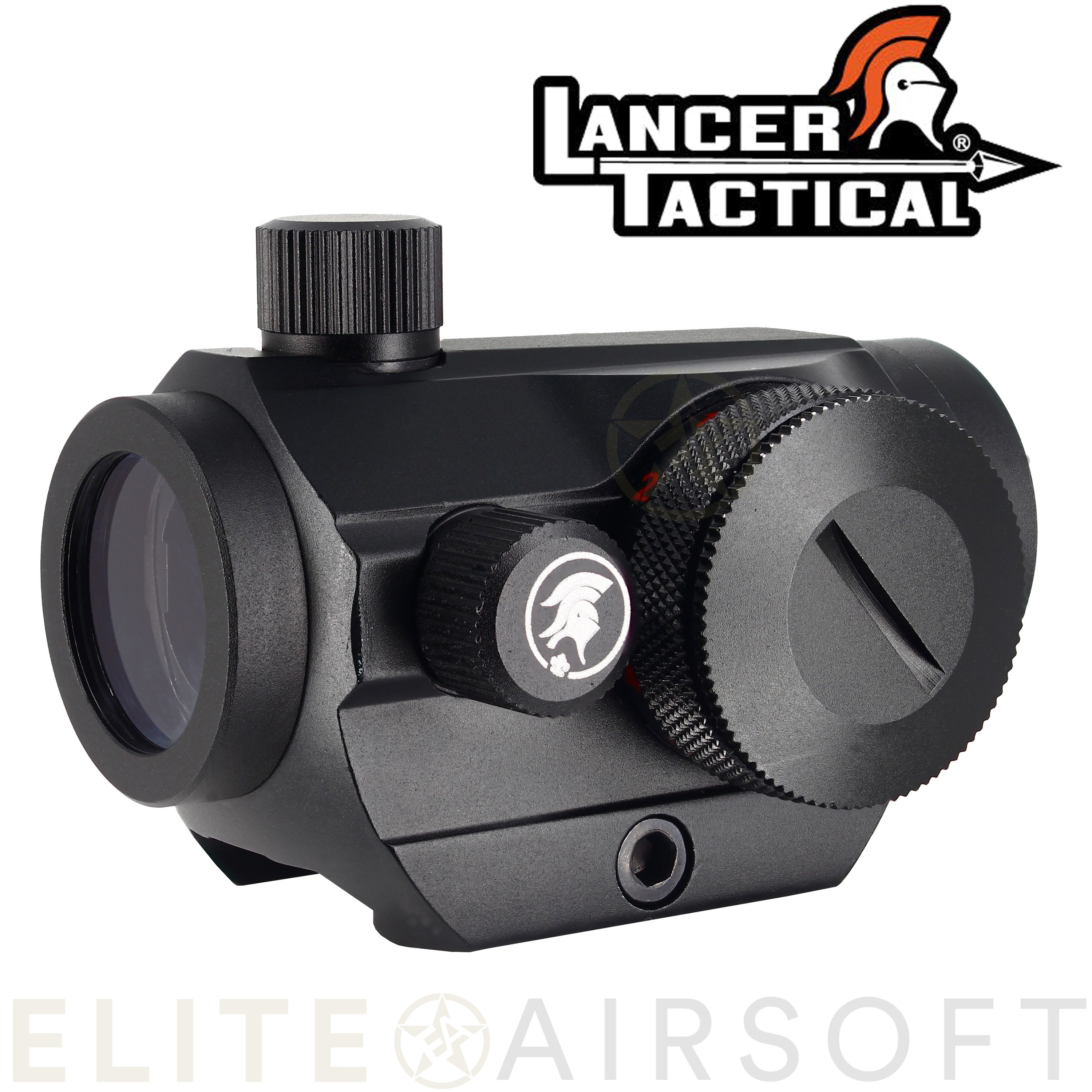 Lancer tactical - Micro-T1 low profile point rouge / vert - Noir
