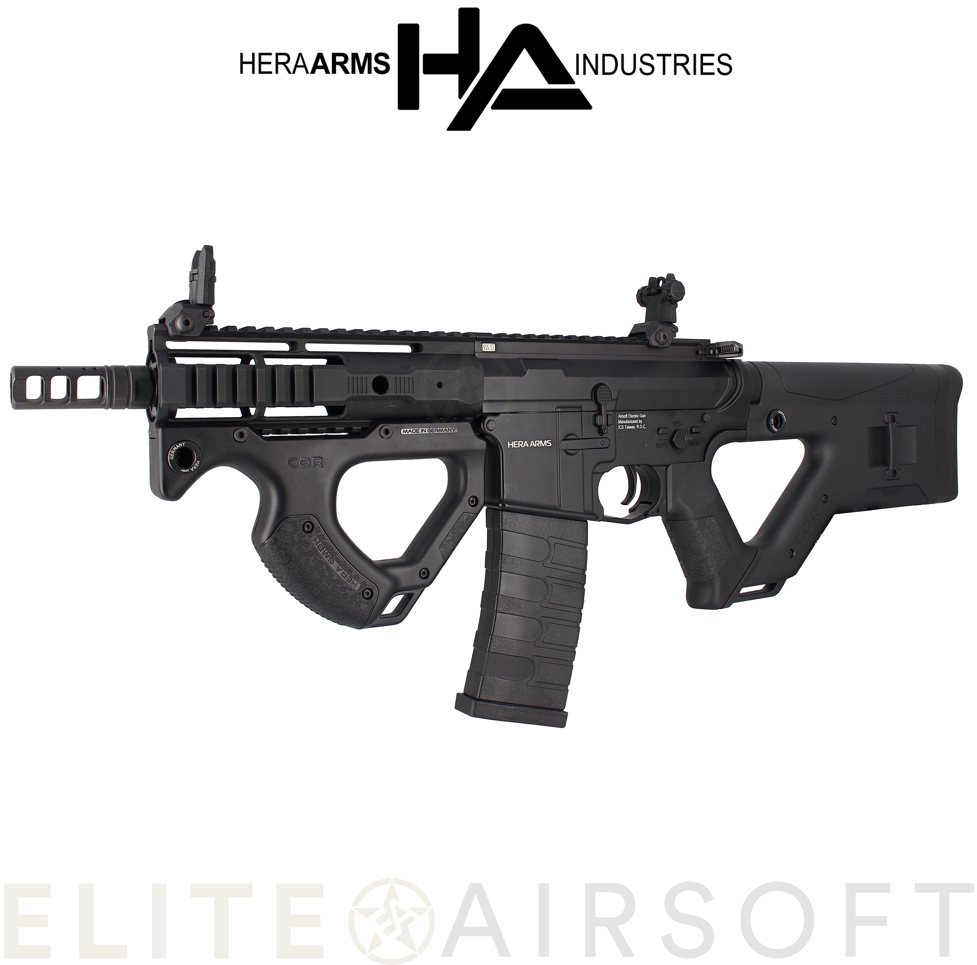ASG - Carabine Hera Arms CQR SSS - AEG - Noire (1.2 Joules)