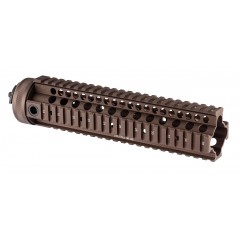 SHS - Garde main 10" type Larue Tactical - spécial M4 / M16 - Aluminium - FDE