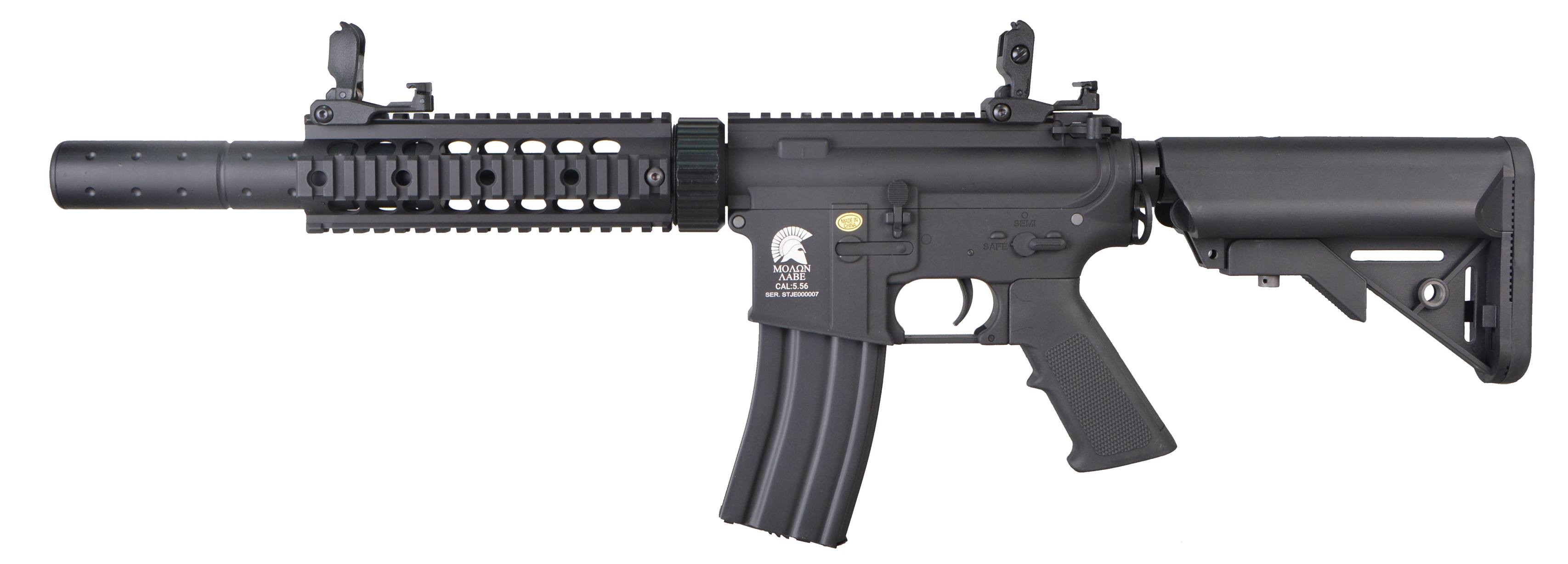 S&T - Carabine M4 CQB 7 FFSD G3 - AEG - Noir - Elite Airsoft