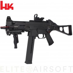 PACK Umarex - Pistolet mitrailleur H&K UMP45 AEG - Noir (1.1 joules)