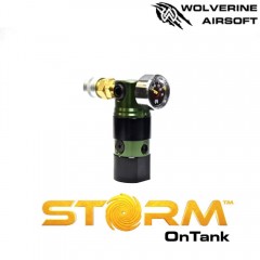 Wolverine - Régulateur HPA Storm OnTank - Anodisé vert