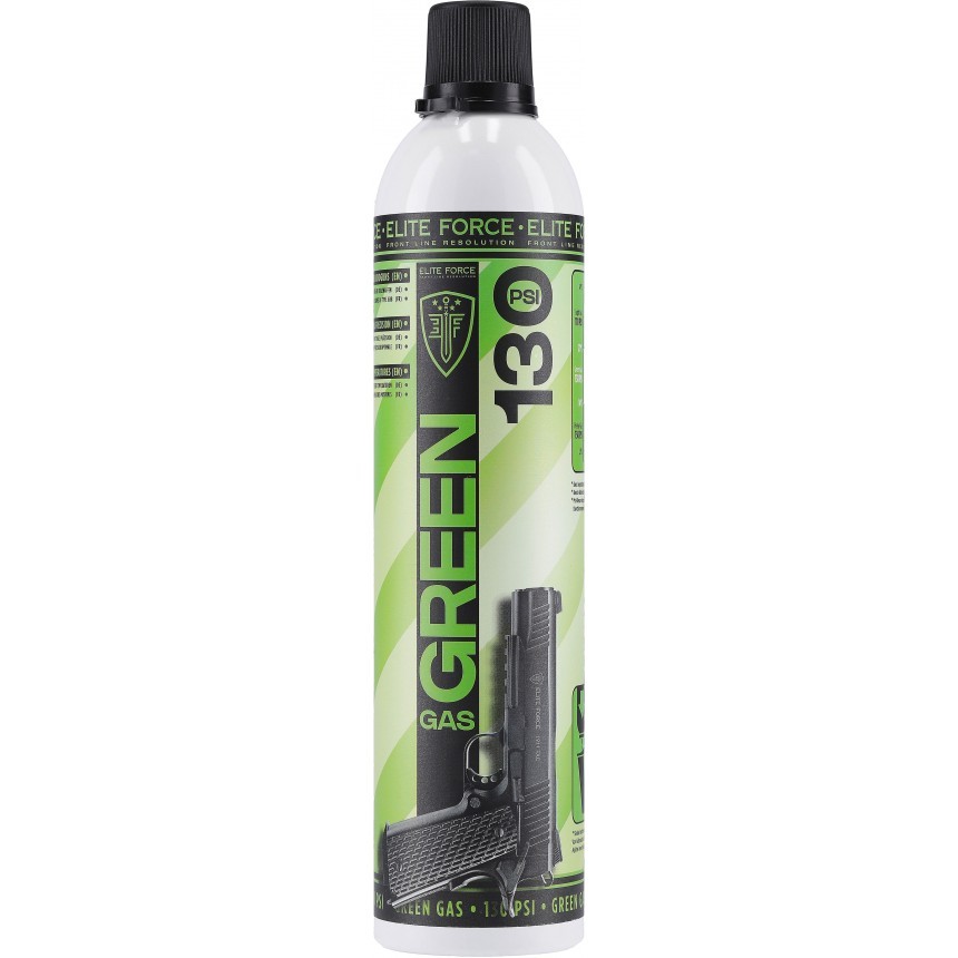 Elite Force - Bouteille de gaz sec - 130 Psi - 600ml - Elite Airsoft