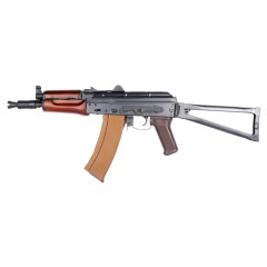 E&L - Fusil d'assaut AKS74UN AEG métal et bois - Noir (1.1 joules)
