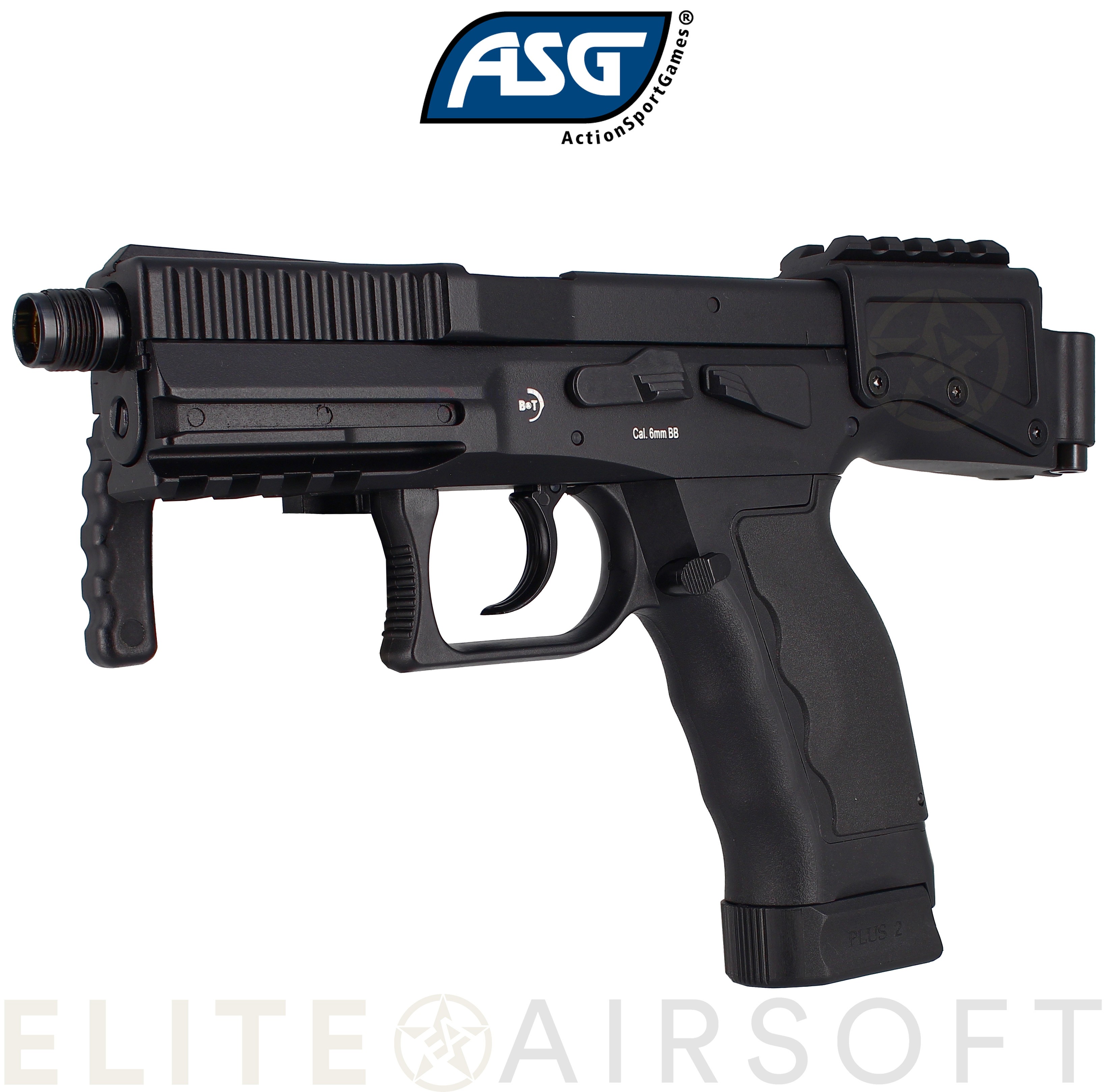 ASG - Pistolet Semi-Auto B&T USW A1 GBB - Gaz - Noir (1 Joules)