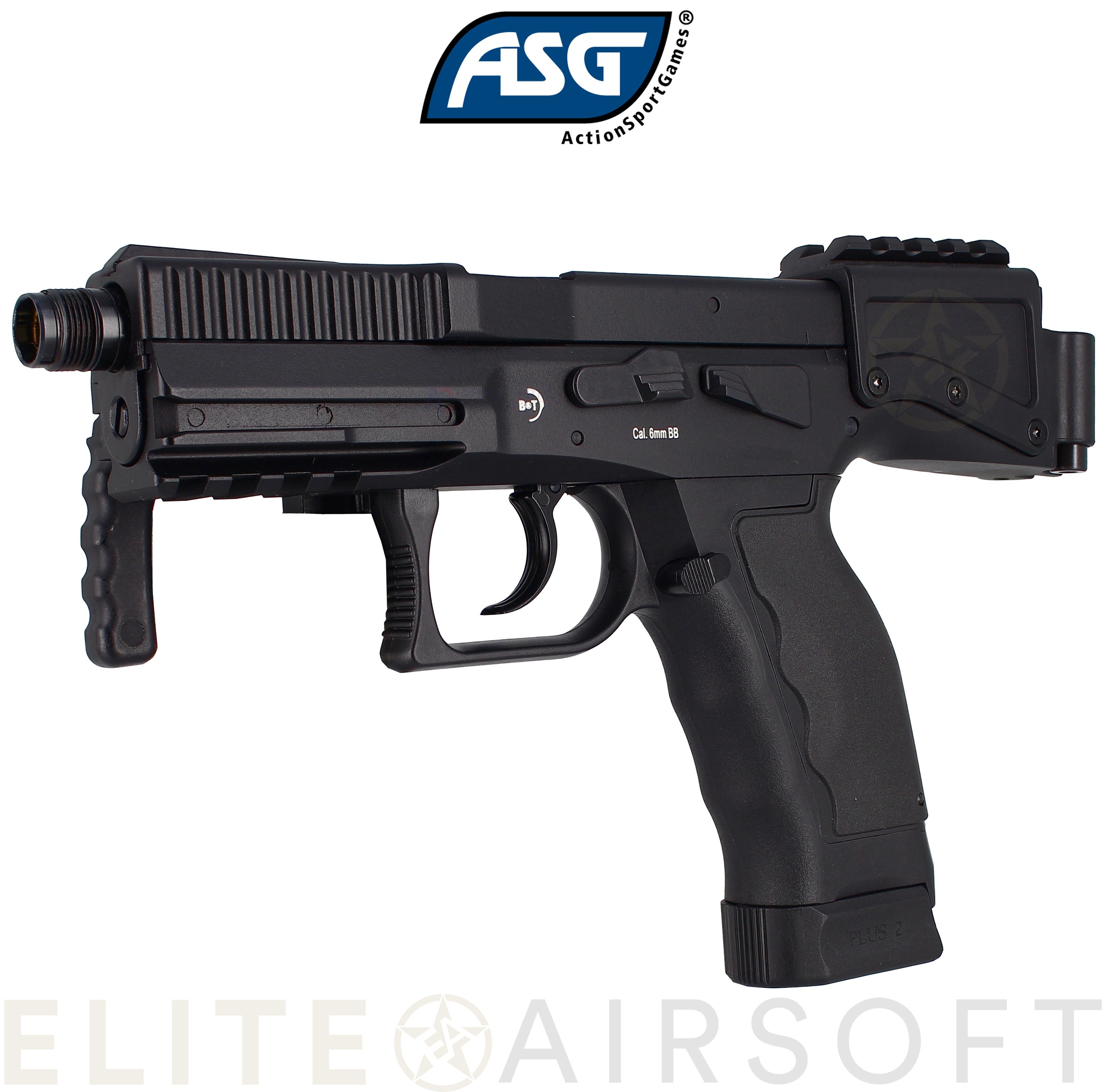 ASG - Pistolet Semi-Auto B&T USW A1 GBB - Gaz - Noir (1 Joules) - Elite  Airsoft