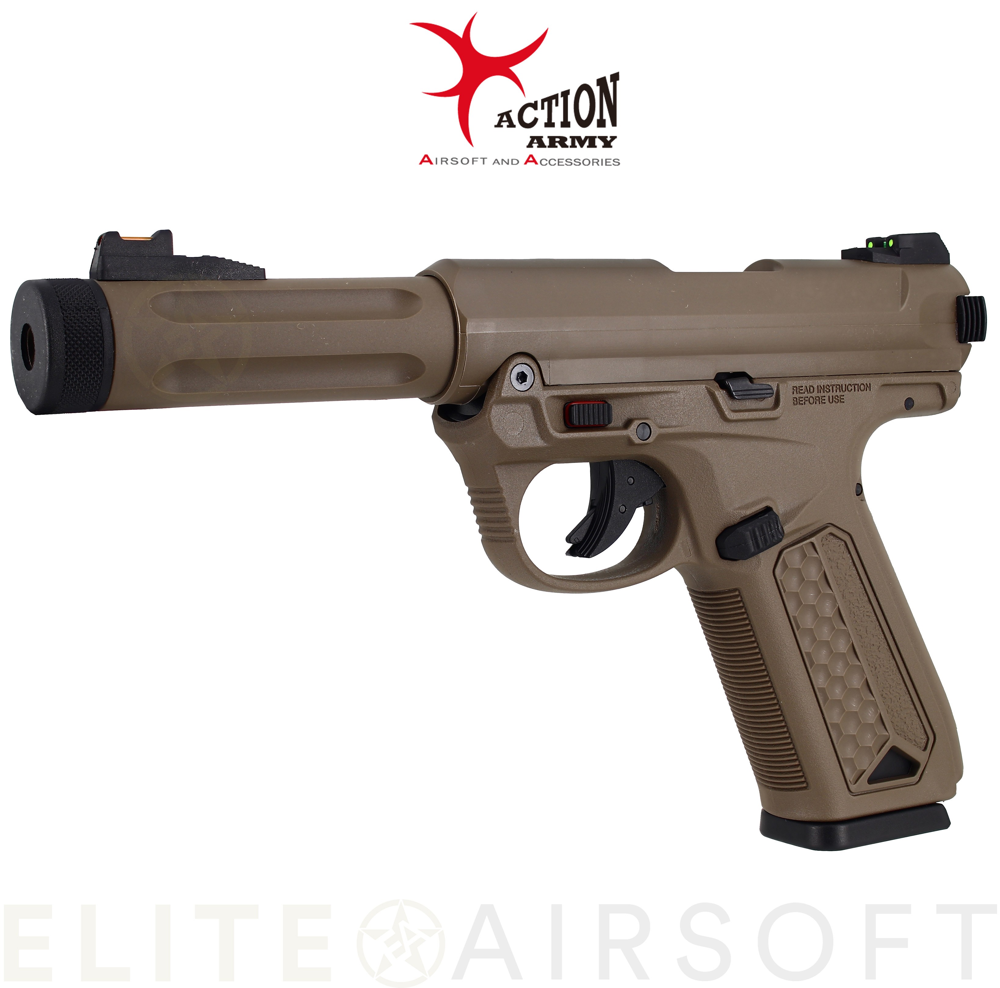 Action Army - Pistolet AAP01 GBB - Gaz - TAN