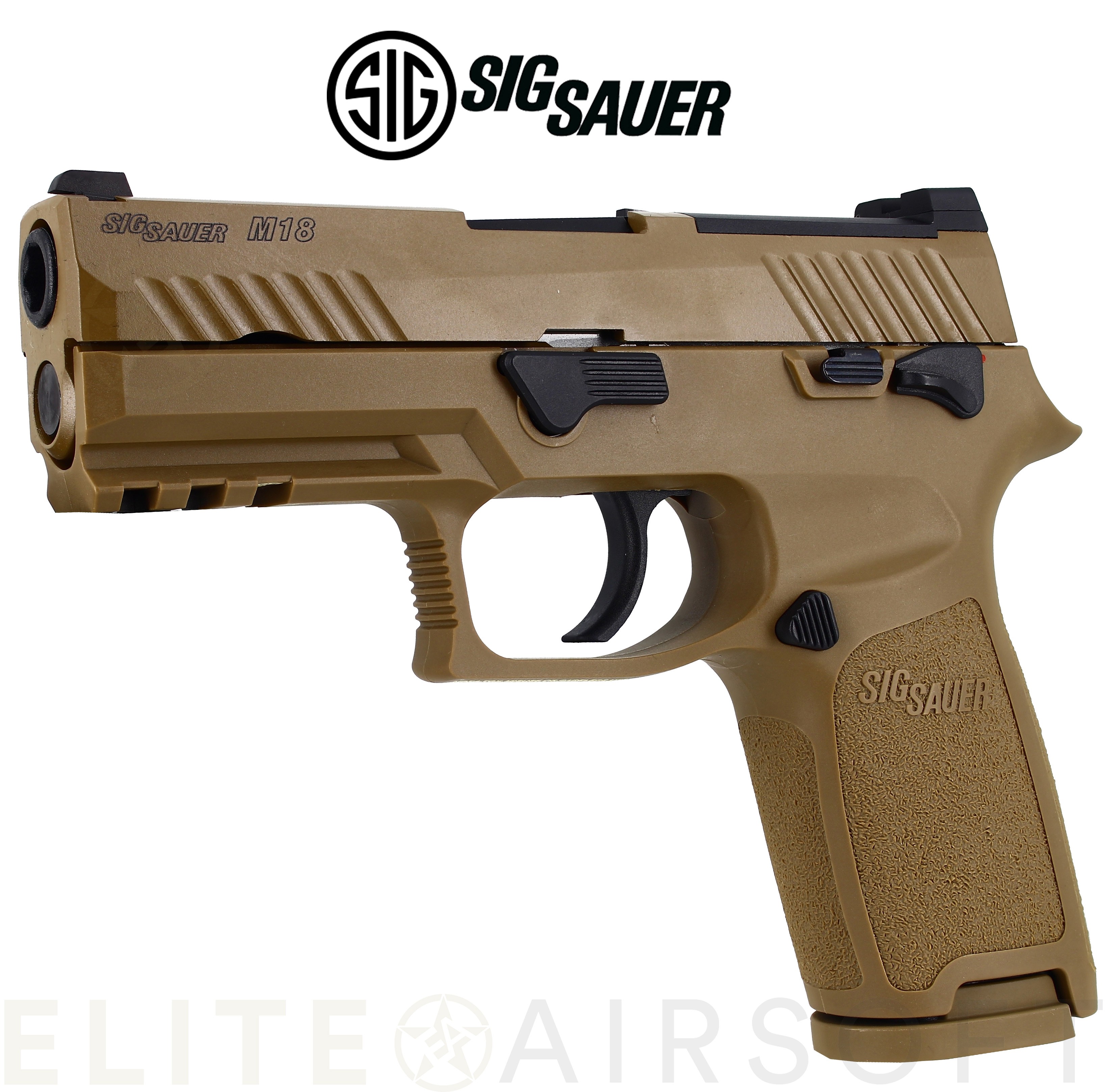 Sig Sauer - pistolet ProForce M18 GBB - TAN (1.1 joules)