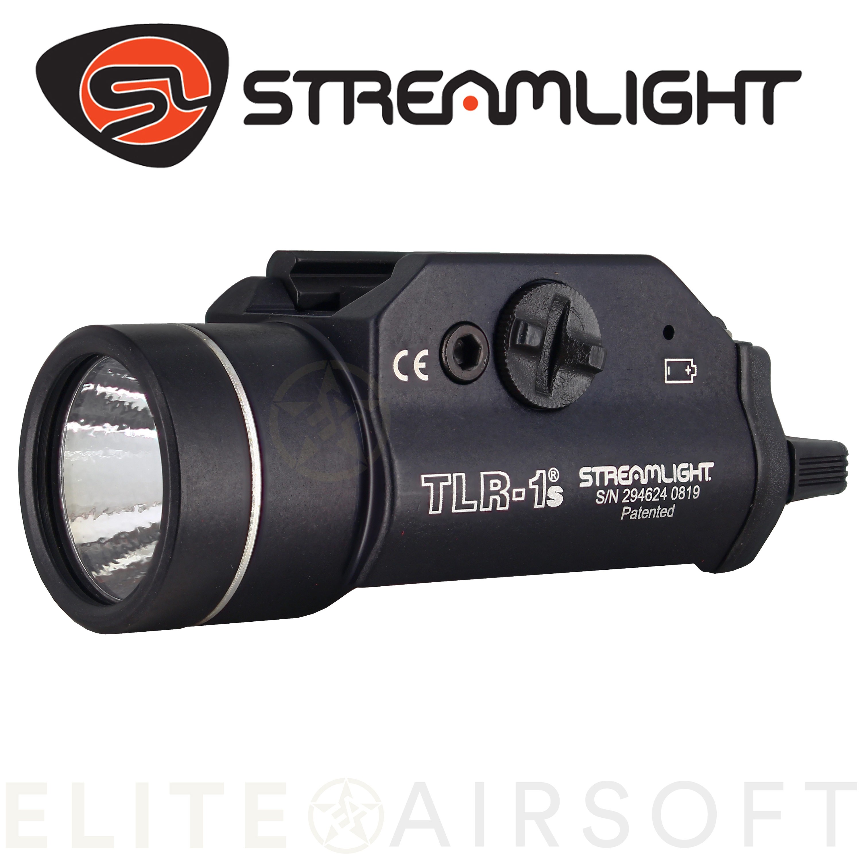 Streamlight - Lampe tactique TLR-1s - 300 Lumens - Noire - Elite Airsoft