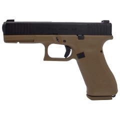 Cybergun - Pistolet Glock 17 Gen5 GBB - Biton Noir / TAN