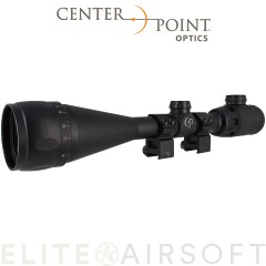 Center Point - Lunette 6-20X50 à réticule Mil Dot rétroéclairé - Noire