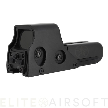 AIM-O - Viseur Point Rouge et Vert 1x30 RIS, Noir pour Airsoft