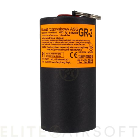 Grenade pyrotechnique GR-2 à billes  - 110 dB