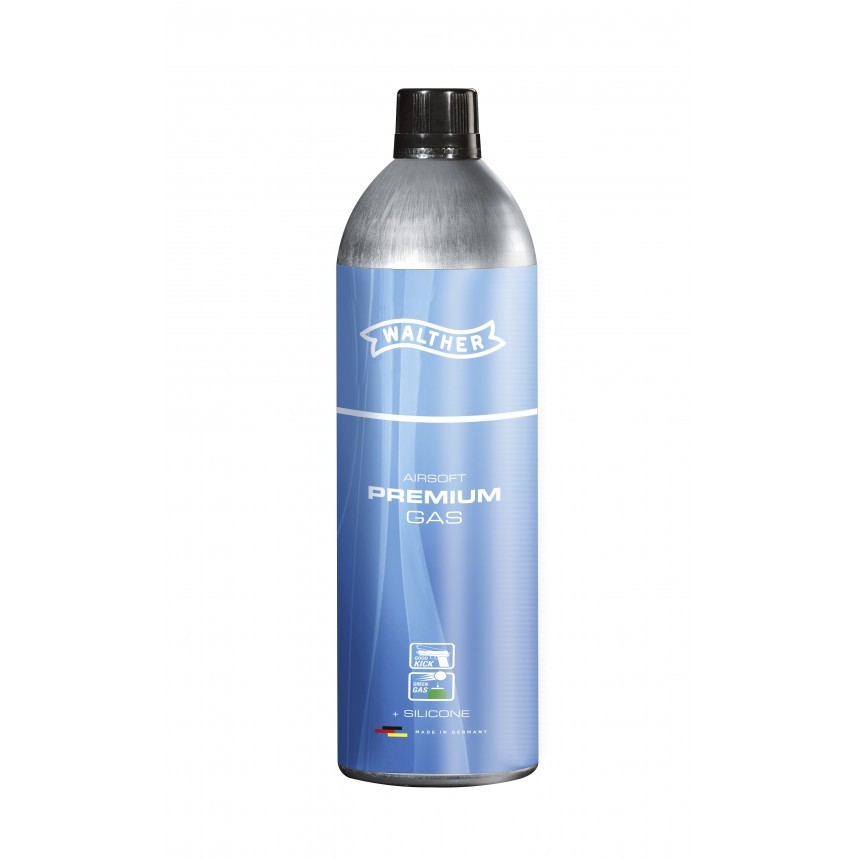 Walther - Bouteille de gaz siliconé - 500 ml - Elite Airsoft